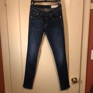 Rag & Bone Jeans sz 25 Skinny Kensington Dark Wash
